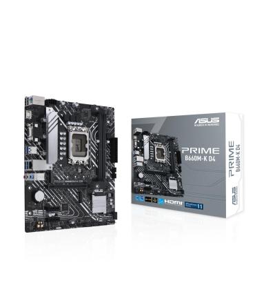 ASUS PRIME B660M-K D4 Intel B660 LGA 1700 micro ATX