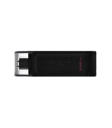 Kingston Technology DataTraveler 70 unidad flash USB 256 GB USB Tipo C 3.2 Gen 1 (3.1 Gen 1) Negro