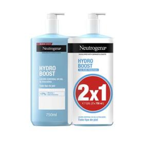 HYDRO BOOST locin corporal en gel pack 2 x 750 ml