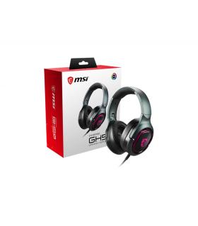 MSI Immerse GH50 Auriculares Alámbrico Diadema Juego Negro