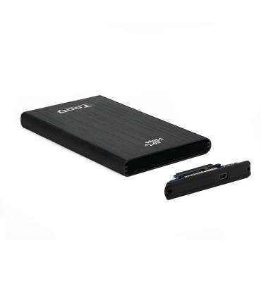 TooQ TQE-2522B caja para disco duro externo Caja de disco duro (HDD) Negro 2.5"