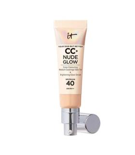 CC+ NUDE GLOW lightweight foundation + glow serum SPF40 #light medium