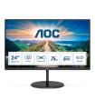 AOC V4 Q24V4EA LED display 60,5 cm (23.8") 2560 x 1440 Pixeles 2K Ultra HD Negro