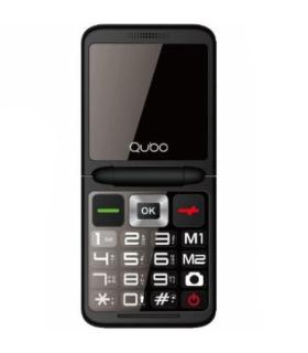 Telfono Mvil Qubo X-10 para Personas Mayores/ Azul