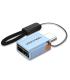 Adaptador OTG USB 3.1 Vention CUBH0/ USB Tipo-C Macho - USB Hembra/ Azul