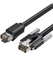 Cable De Red RJ45 SFTP Vention IBUBAZ Cat.6/ 7m/ Negro