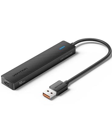 Hub USB 3.2 Vention CHSBB/ 2xUSB Tipo-C 3.2/ 2xUSB 3.2/ 1xUSB Tipo-C/ 15cm