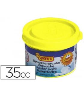 ESTUCHE TMPERA ESCOLAR 5 BOTES 35 ML - AMARILLO JOVI 50302