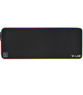 The G-Lab Pad Rubidium Alfombrilla de ratn para juegos Negro