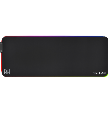 The G-Lab Pad Rubidium Alfombrilla de ratn para juegos Negro