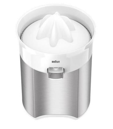 Braun CJ5050 WH prensa de cítricos eléctricos 60 W Metálico, Blanco