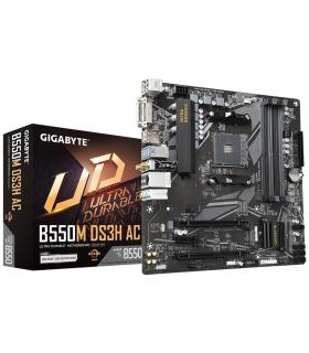 GIGABYTE B550M DS3H AC placa base AMD B550 Zócalo AM4 micro ATX