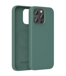 Funda Silicona con Magsafe Vention KUEG0-40/ Compatible con iPhone 14 Pro Max/ Verde