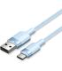 Cable USB 2.0 Tipo-C Vention CTNLH/ USB Tipo-C Macho - USB Macho/ Hasta 60W/ 480Mbps/ 2m/ Azul