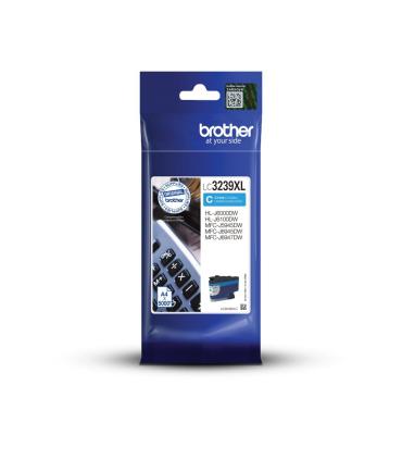 Brother LC-3239XLC cartucho de tinta 1 pieza(s) Original Alto rendimiento (XL) Cian