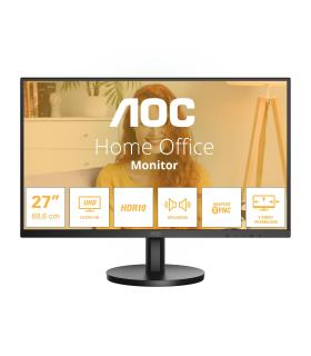 AOC B3 U27B3A pantalla para PC 68,6 cm (27") 3840 x 2160 Pixeles 4K Ultra HD LCD Negro