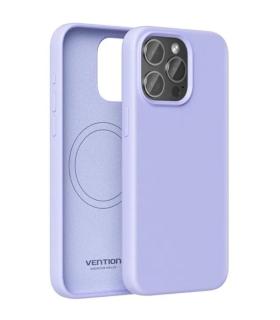 Funda Silicona con Magsafe Vention KUDV0-20/ Compatible con iPhone 13 Mini/ Morada