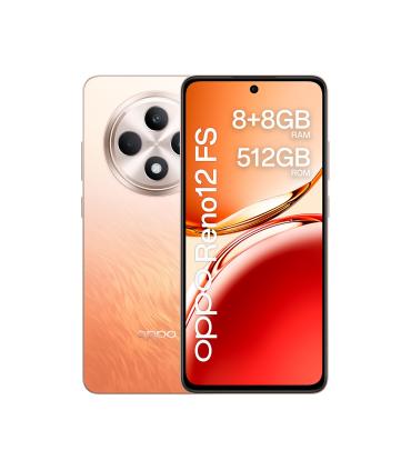 OPPO Reno12 FS 4G 16,9 cm (6.67") SIM doble Android 14 USB Tipo C 8 GB 512 GB 5000 mAh Ámbar, Naranja