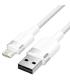 Cable USB Lightning Vention LANWF/ USB Macho - Lightning Macho/ 480Mbps/ 1m/ Blanco