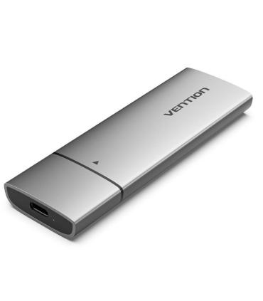 Caja Externa para Disco SSD M.2 NVMe Vention USB Tipo-C  KPGH0/ USB 3.1 Gen2/ Sin tornillos