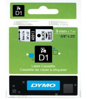 CINTA ROTULADORA D1 9MMX7M NEGRO/BLANCO DYMO S0720680