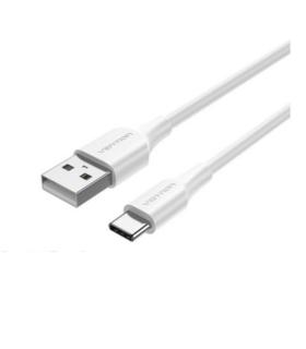 Cable USB 2.0 Tipo-C Vention CTHWG/ USB Tipo-C Macho - USB Macho/ Hasta 60W/ 480Mbps/ 1.5m/ Blanco