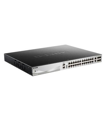 D-Link DGS-3130-30PS E switch Gestionado L3 Gigabit Ethernet (10 100 1000) Energía sobre Ethernet (PoE) Gris