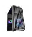 Caja Microatx Gaming Mars Gaming Mc-s2 Black Frontal Con Ventilador Frgb Ventana Lateral Sin Fuente De Alimentacion