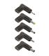 Pack 5 Clavijas para Porttil Asus NGS BUD-AS/ DC - USB Tipo-C