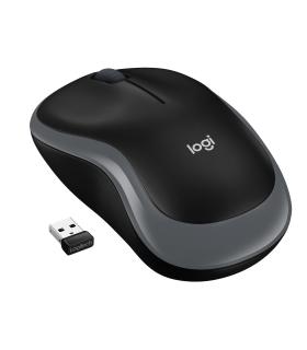 Logitech M185 ratón Oficina Ambidextro RF inalámbrico Óptico 1000 DPI