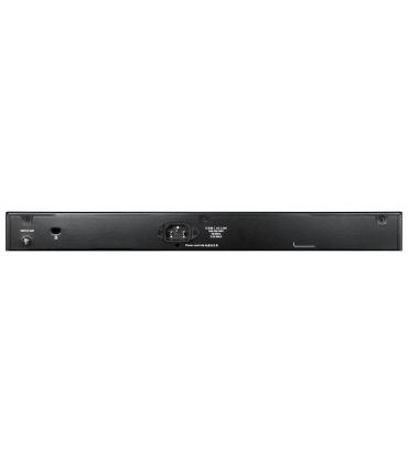 D-Link DGS-1510-28XMP Gestionado L2 L3 Gigabit Ethernet (10 100 1000) Energía sobre Ethernet (PoE) Negro, Gris