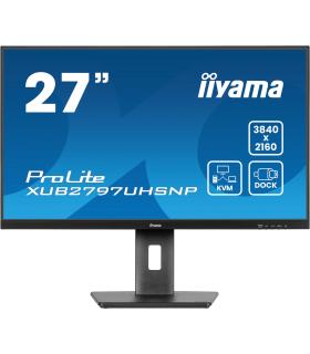 iiyama ProLite XUB2797UHSNP-B1 pantalla para PC 68,6 cm (27") 3840 x 2160 Pixeles 4K Ultra HD LED Negro