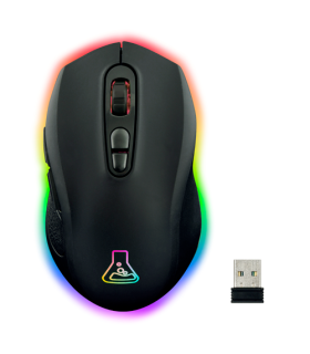 THE G-LAB ILLUMINATED RGB GAMING MOUSE WIRELESS RECARGABLE 2400 DPI (KULT-NEON)