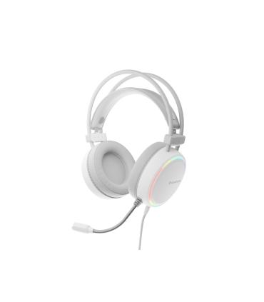 GENESIS Neon 613 Auriculares Alámbrico Diadema Juego USB tipo A Blanco