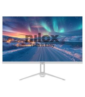 Monitor 24 Hdmi Vga Nilox Nxm24fhd100w Led Fhd 1920x1080 100hz 5ms 250cd/m Vesa 75x75mm Blanco