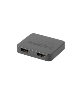 SPLITTER VIDEO LANBERG HDMI A 2 X HDMI 4K + MICRO USB NEGRO