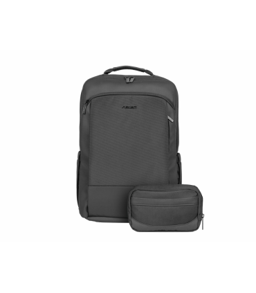 MOCHILA NATEC KUDU PLUS PARA PORTATIL HASTA 15.6\" NEGRA CON ORGANIZADOR 16 LTRS