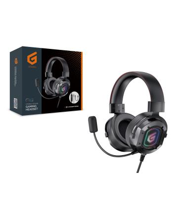 Conceptronic ATHAN03B auricular y casco Auriculares Alámbrico Diadema Juego Negro