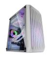 Caja Microatx Gaming Mars Gaming Mc-s2 White Frontal Con Ventilador Frgb Ventana Lateral Sin Fuente De Alimentacion