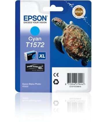 Epson Turtle Cartucho T1572 cian