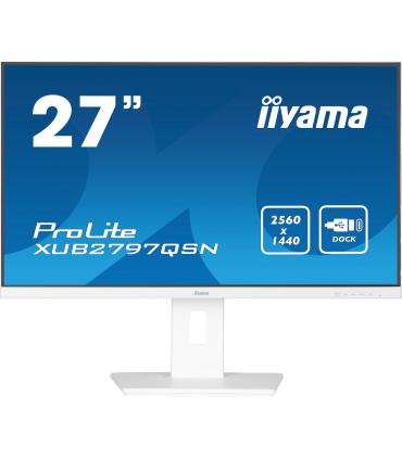 iiyama G-MASTER XUB2797QSN-W2 pantalla para PC 68,6 cm (27") 2560 x 1440 Pixeles 4K Ultra HD LED Blanco