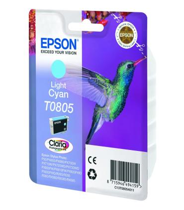 Epson Hummingbird Cartucho T0805 cian claro