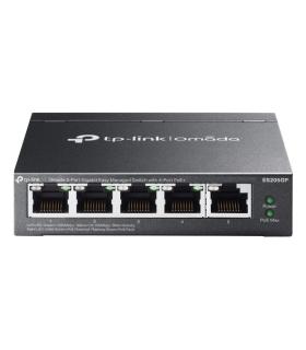 TP-Link Omada ES205G Gestionado Gigabit Ethernet (10 100 1000) Energía sobre Ethernet (PoE) Negro