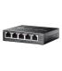 TP-Link Omada ES205G Gestionado Gigabit Ethernet (10 100 1000) Energía sobre Ethernet (PoE) Negro