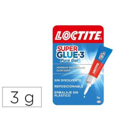 LOCTITE SUPERGLUE-3 GEL REPOSICIONABLE BL 3 GR LOCTITE 2943113