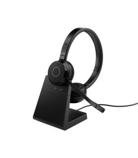 Jabra Evolve 65 TE Auriculares Inalámbrico y alámbrico Diadema Oficina Centro de llamadas USB tipo A Bluetooth Base de carga