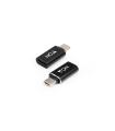 Nanocable Adaptador Micro USB a USB-C, Micro B/M- USB-C/H, Negro