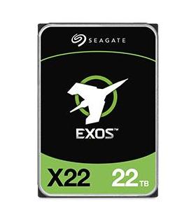 Seagate Exos X22 disco duro interno 22 TB 7200 RPM 512 MB 3.5" Serial ATA III