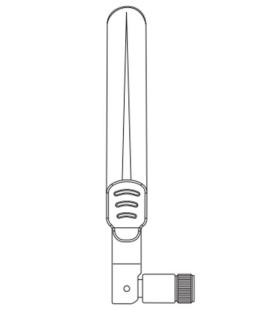 ANT:2.4-5GHZ_DBAND DP 6 7 DBI RP-SMA_WHT - ANT:2.4-5GHZ_DBAND DP 6 7 DBI RP-SMA_WHT