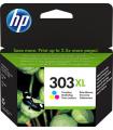 HP Cartucho de tinta Original 303XL tricolor de alta capacidad